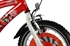 (c) Disney Cars 16 inch jongensfiets Rood Wit