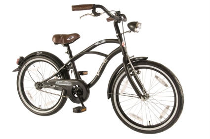 Afbeelding van Volare Black Cruiser 20 inch jongensfiets