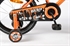 Kanzone Hero Oranje 16 inch jongensfiets