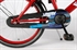 Volare Liberty Urban voorrek 20 inch jongensfiets Rood Zwart