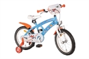 Afbeelding van (c) Disney Planes 16 inch jongensfiets Blauw Oranje