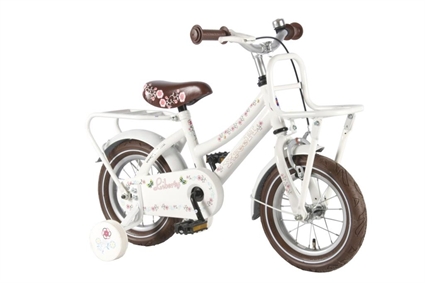 Afbeelding van Yipeeh Liberty Cruiser Wit 12 inch meisjesfiets