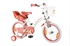 (c) Disney Minnie Mouse 16 inch meisjesfiets Wit Roze