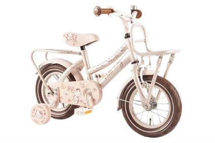 Afbeelding van Hello Kitty Romantic roze 12 inch meisjesfiets