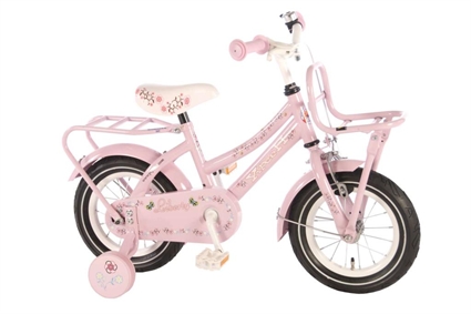 Afbeelding van Yipeeh Liberty Urban Cruiser licht Roze 12 inch meisjesfiets