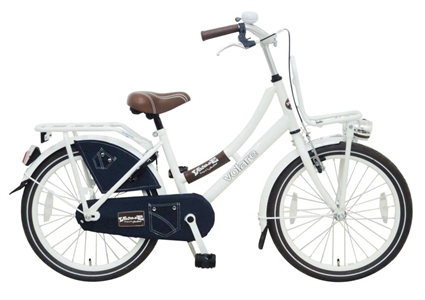 Afbeelding van Volare Oma Designed By Jan Smit 20 inch meisjesfiets Wit