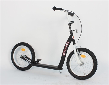 Afbeelding van Volare Autoped 16 inch mat Zwart Matt Zwart