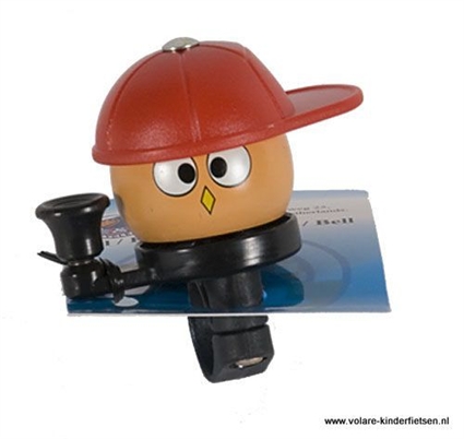 Afbeelding van E&L Cycles Fietsbel Petje-design Rood