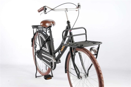 Afbeelding van Fietsrek Mat Zwart Voor fiets 26"