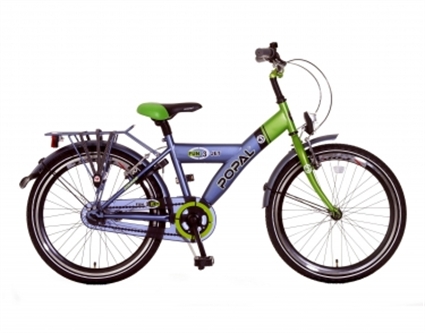 Afbeelding van Jongensfiets Fun Jet Groen / Grijs 22 Inch Popal