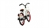Beachcruiser jongens Fighter cruiser Wit 22 Inch Popal