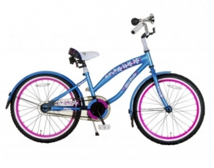 Afbeelding van Beachcruiser meisjes Bela Miss Cruise Blauw 20 Inch Popal