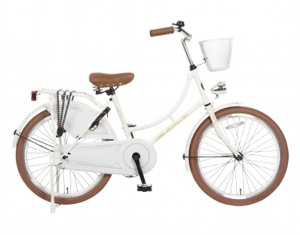 Afbeelding van Omafietsen  Wit Parelmoer 22 Inch Popal