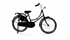Omafietsen  Zwart 22 Inch Popal