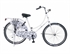 Omafietsen  Wit Barok 24 Inch Popal