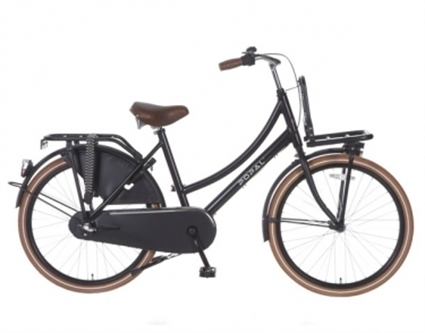Afbeelding van Meisjesfiets Transit Zwart 26 Inch Popal