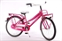 Volare Liberty Urban 24 inch meisjesfiets Roze Rood metallic