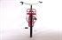 Volare Liberty Urban 24 inch meisjesfiets Roze Rood metallic