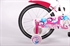 Kanzone Giggles Wit Roze 16 inch meisjesfiets Wit / Roze