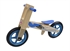 Yipeeh houten loopfiets Motor Blauw 12 inch Blauw