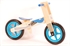 Yipeeh houten loopfiets Motor Blauw 12 inch Blauw