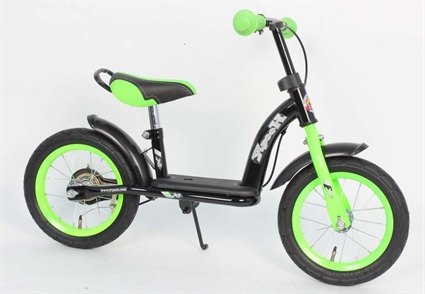 Afbeelding van Yipeeh Loopfiets 12 inch Racing Zwart Neon Groen Zwart Neon Groen