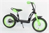 Yipeeh Loopfiets 12 inch Racing Zwart Neon Groen Zwart Neon Groen