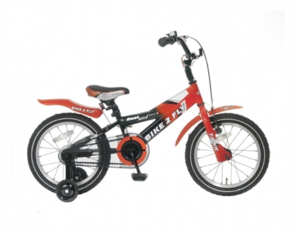 Afbeelding van Jongensfiets Popal Bike 2 Fly  Rood 16 Inch