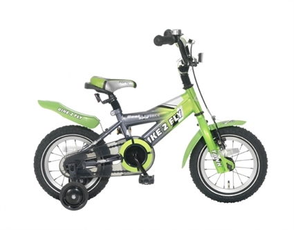 Afbeelding van Jongensfiets Popal Bike 2 Fly  Groen 12 Inch