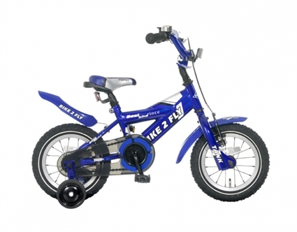 Afbeelding van Jongensfiets Popal Bike 2 Fly  Blauw 12 Inch