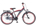Afbeelding van Jongensfiets Popal Kicks 14 Rood 24 Inch