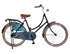 Meisjesfiets Popal Omafiets  Zwart Jeans 24 Inch