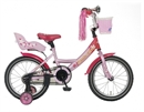 Afbeelding van Meisjesfiets Popal Little Miss 16P Roze 16 Inch