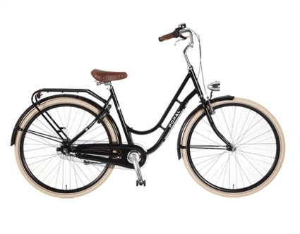 Afbeelding van Meisjesfiets Popal Swing 2835 Zwart 28 Inch