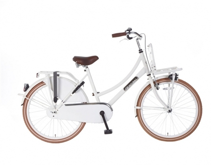 Afbeelding van Meisjesfiets Popal Daily Dutch TR24 Wit 24 Inch