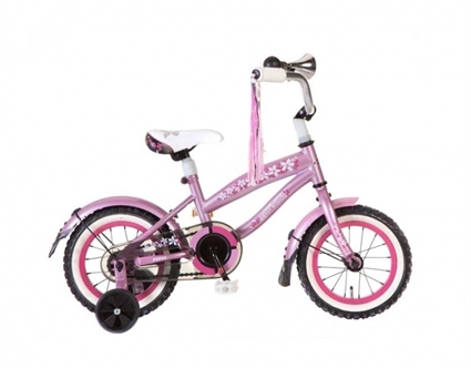 Afbeelding van Meisjesfiets Popal BelaLichtroze 12 Inch