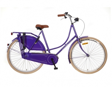 Afbeelding van Omafiets Popal OmafietsPurple 28 Inch