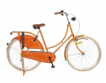 Afbeelding van Omafiets Popal OmafietsOrange 28 Inch