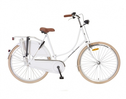 Afbeelding van Omafiets Popal OmafietsWhite 28 Inch