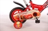 (c) Disney Cars 10 inch jongensfiets Rood Zwart