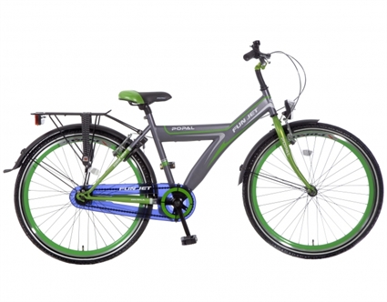 Afbeelding van Jongensfiets Popal Fun Jet 2608 Groen 26 Inch