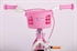 Mulino Flowerie Roze 12 inch meisjesfiets Roze