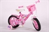 Mulino Flowerie Roze 12 inch meisjesfiets Roze