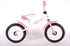 Yipeeh Loopfiets 12 inch Wit Roze Wit / Roze
