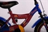 FC Barcelona 12 inch jongensfiets Blauw Rood