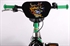 Teenage Mutant Ninja Turtles 16 inch jongensfiets Groen