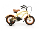 Afbeelding van Jongensfiets Popal Black Fighter Cruiser B1200 Creme 12 Inch
