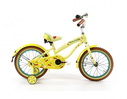 Afbeelding van Meisjesfiets Popal Bela Cruise BelaGeel 16 Inch