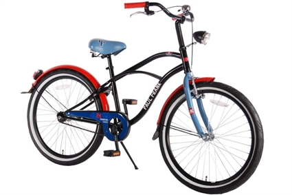 Afbeelding van Paul Frank Black Cruiser 24 inch jongensfiets Zwart