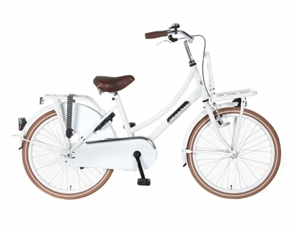 Afbeelding van Meisjesfiets Popal Daily Dutch TR22 Wit 22 Inch